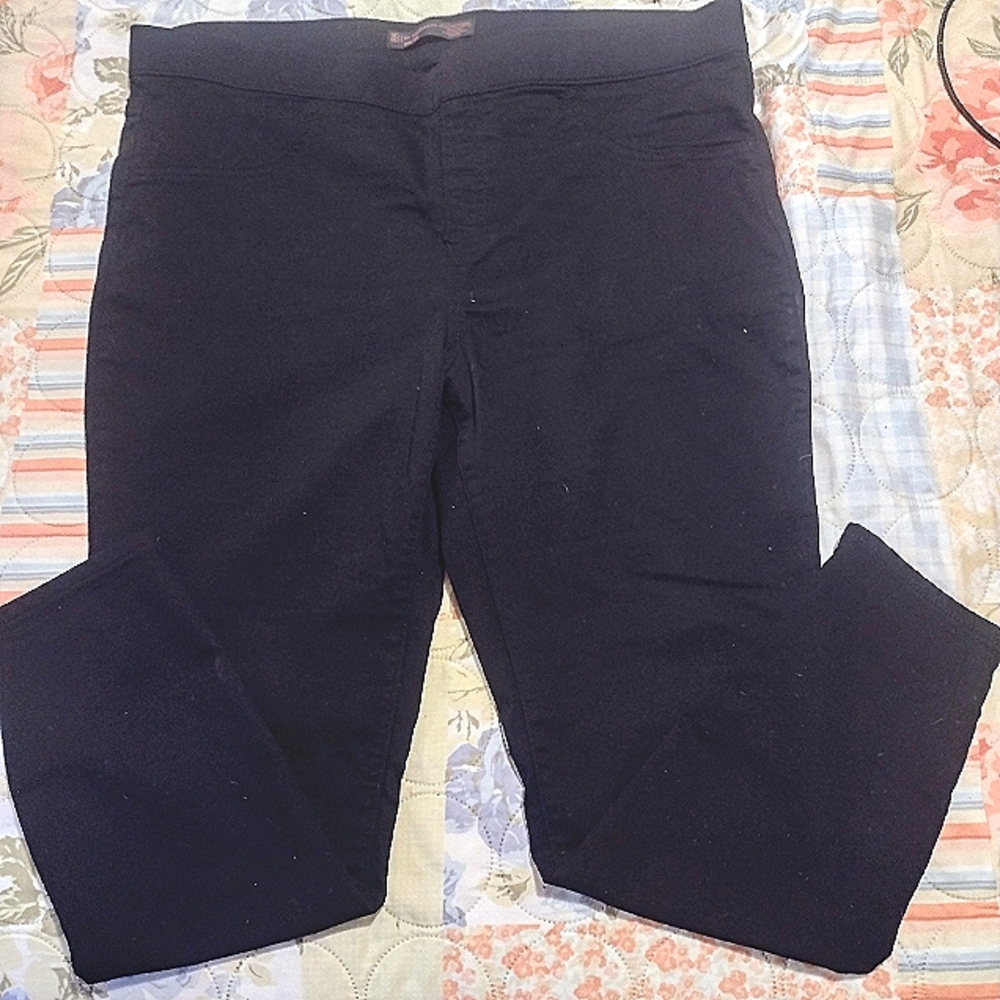 Women's XXXL (21) BLACK STRETCH JEANS